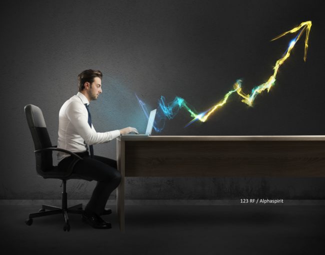 Analysis with laptop